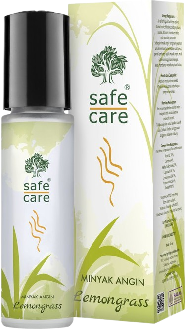 Safecare - Minyak Angin Lemongrass - 10ml