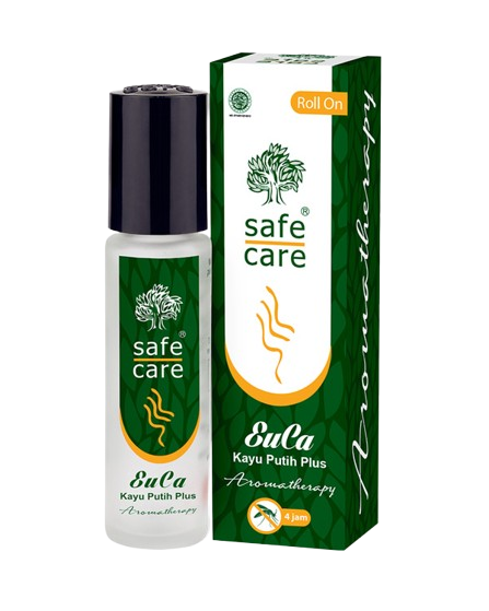 Safecare - Body Roll - EuCa Kayuh Putih Plus- 10 ml