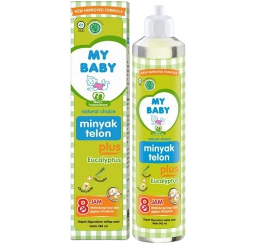 My Baby - Natural Choice - Halal Minyak Telon Eucalyptus- 60ml *Protects against mosquito bites