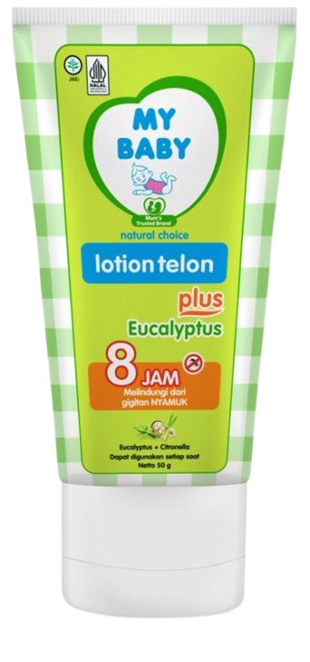 My Baby - Halal Lotion Telon Eucalyptus- 50 g *Protects against mosquito bites